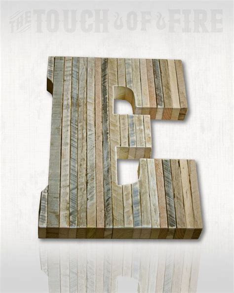 Pallet Letters A To Z Rustic Edge Rustic Wedding Decor Etsy