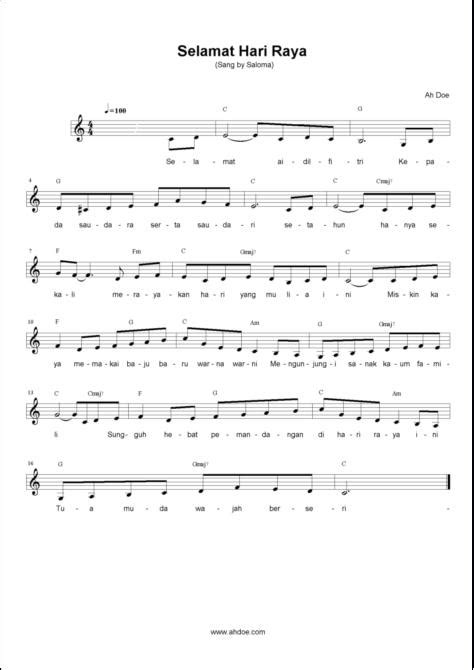 Raya dah nak dekat ni. Selamat Hari Raya Aidilfitri~ | AhDoe - Music as an ...