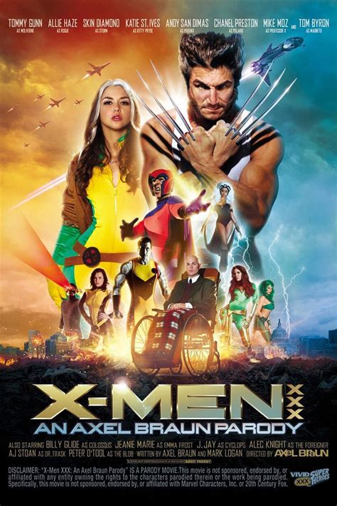 Funny How An X Men Porn Parody Has The Characters Looking Better And