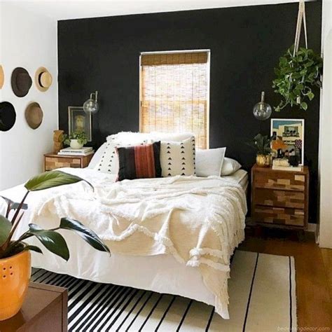 Stylish Black Accent Walls Bedrooms Ideas 20 3 Simple Bedroom Simple