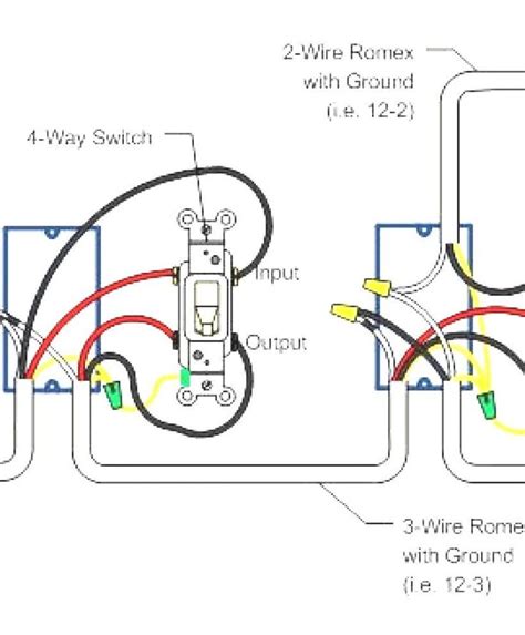 4 Way Switch Schematic Diagram