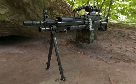 Thousands of patients, elite athletes, professional teams in every sport, special military forces, leading orthopedic surgeons, sports medicine doctors, physical therapists, and athletic trainers around the world have chosen game ready for over. 3D model M249 SAW Machine Gun Low Poly Game Ready