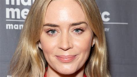 Emily Blunt Pays Brother-In-Law Stanley Tucci Some Bizarre Compliments