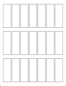 Blank card templates permit users to customize card designs that are suitable to their taste. Download Label Templates - OL656 - 1" x 3" Labels - PDF ...