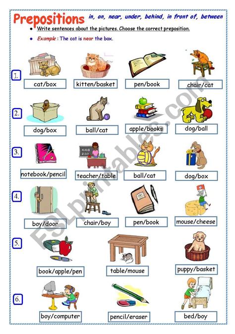 Prepositions Of Place Online Worksheet For Segundo De Primaria You Can Hot Sex Picture