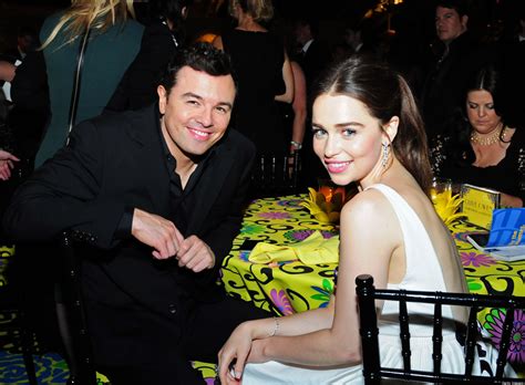 Emilia clarke speaks out about dating seth macfarlane. Seth MacFarlane Splits From Emilia Clarke: Comedian And ...
