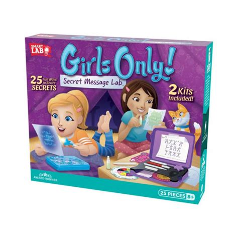 Girls Only Secret Message Lab By Smartlab Toys Barnes And Noble