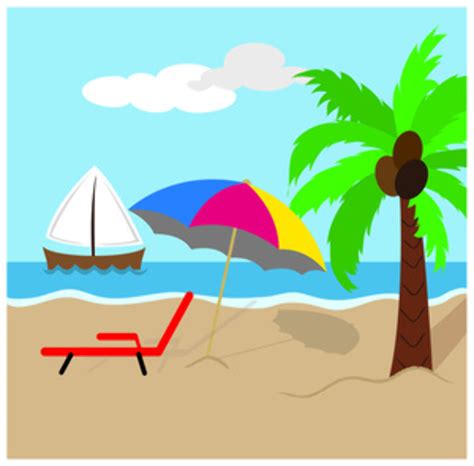 Download High Quality Beach Clipart Scene Transparent Png Images Art
