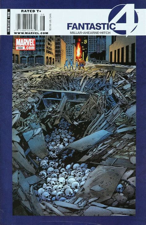 Fantastic Four 568 Newsstand Fantastic Four 1998 Series Marvel