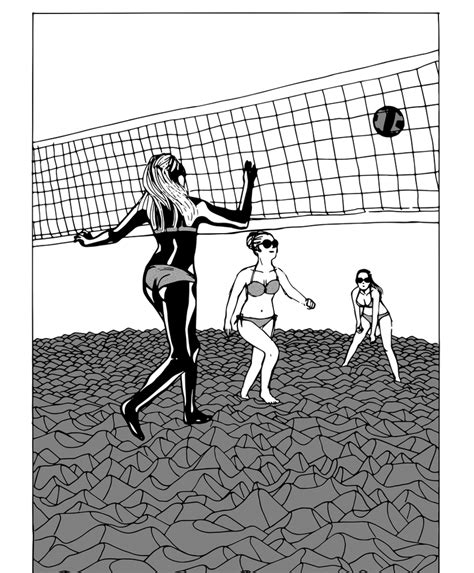 Beach Volleyball COMIC PAGE Edited By NdCLOWN On DeviantArt
