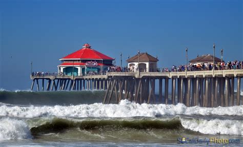 Epic Waves At The Huntington Beach Pier Southern California Daily Photo