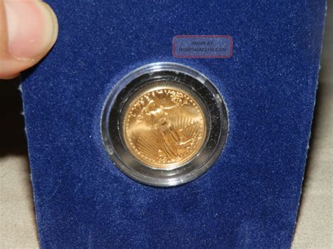 First American Eagle 5 Gold Coin Of The Millennium Mip