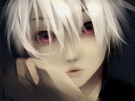 Naruto is a hero of japanese animated movie. Anime For > Anime Baby Boy With White Hair | Songs | Pinterest | White hair, Anime and Red eyes