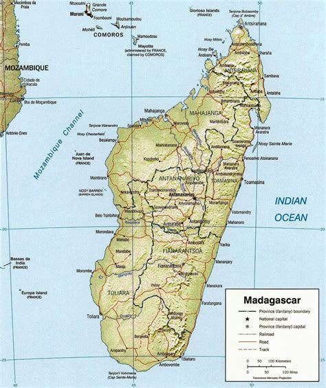 Couverture totale de madagascar des limites administratives (province, région, district, commune) carte hydrogéologique (les 8 zones hydrogéologiques). Carte de Madagascar.