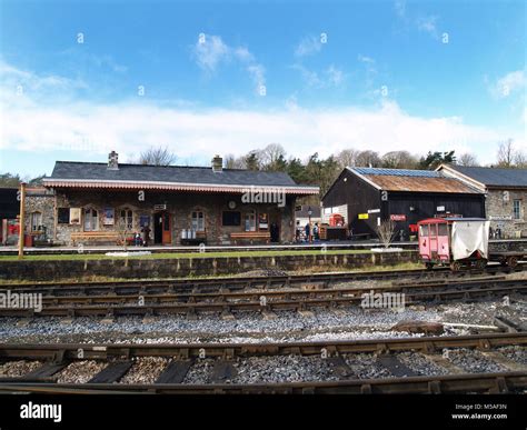 Buckfastleigh Station At One End Of The South Devon Steam Railway Which