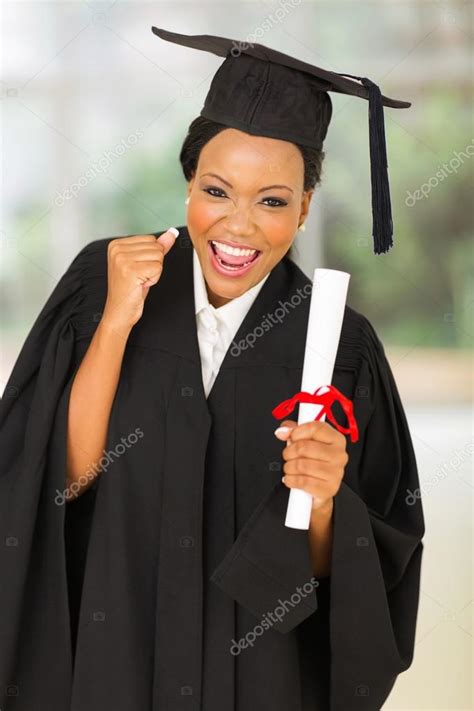 Female Graduate Holding Diploma Stock Photo By ©michaeljung 71224161