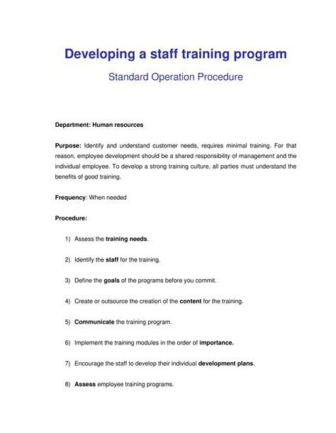 New Hire Training Plan Template Collection