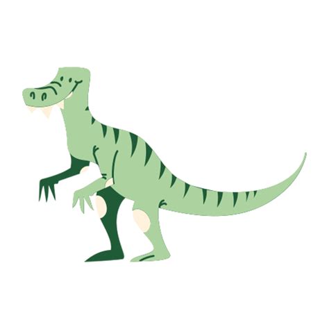 rex dinosaur cartoon standing transparent png svg vector file