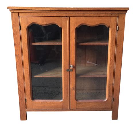 Antique Wooden Cabinet on Chairish.com | Display cabinet, Wooden cabinets, Cabinet