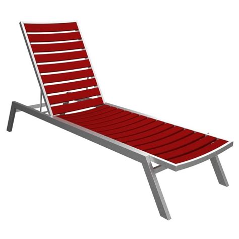 Enjoy free shipping & browse our great selection of patio chairs, patio rocking chairs, patio being easy to set up and takedown, these patio chair loungers make camping or relaxing by the pool a breeze and are great for any outdoor or indoor use. POLYWOOD® Euro Aluminum Outdoor Chaise Lounge with Silver ...