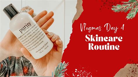 Winter Skincare Routine Vlogmas Day 4 Youtube