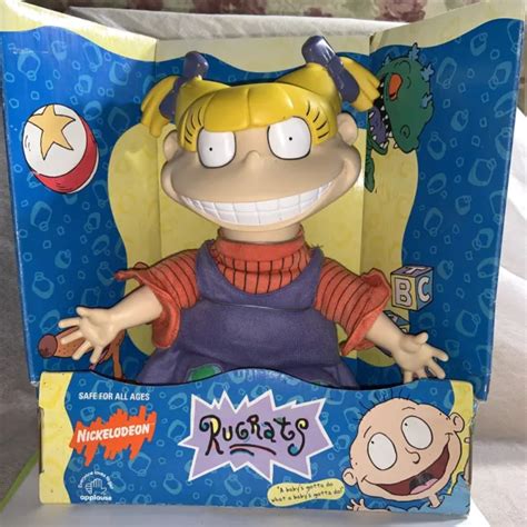 Nickelodeon Rugrats Angelica 10 Doll 1997 Vintage Figure 6000 Picclick