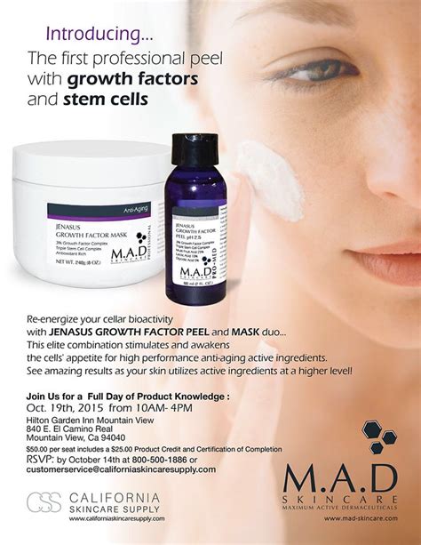 Did You Know About Our Next Professional Mad Skincare Class Featuring