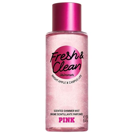 Victorias Secret Pink Fresh And Clean Scented Shimmer Mist Mgiełka