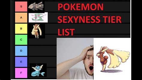 Ranking Every Single Pokemon By How Fuckable They Are Youtube