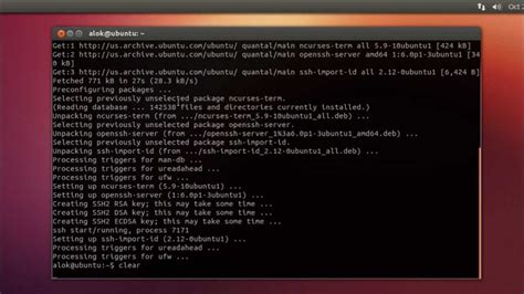 How To Install Ssh Server In Ubuntu 1210 Youtube