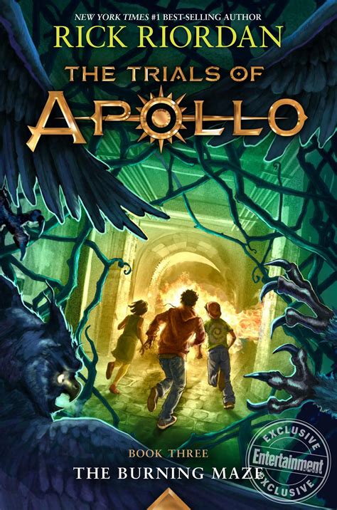 Rick Riordan Previews His Next Trials Of Apollo Adventure The Burning Maze