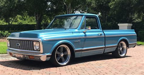 Swapped And Slammed 454 Powered 1970 Chevy C10 Pickup