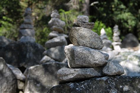 Free Stock Photo Of Stones Stacked Up And Balanced