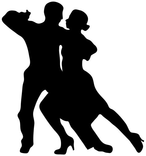 Dancing Couple Silhouette Clip Art At Getdrawings Free Download