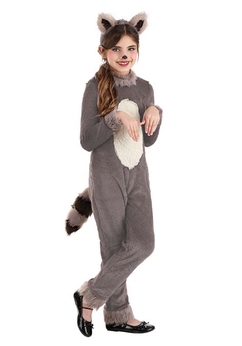 raccoon girl s costume