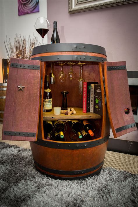 Bar Rel Personalised Wine Barrel Drinks Cabinet By Faitmaiz On Etsy