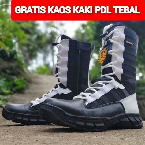 Jual Sepatu Pdl Brotrher Ninja Provos Polri Tni Bahan Kulit Sapi Asli