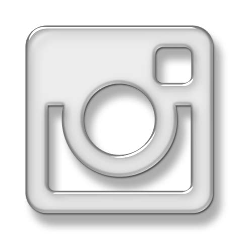 White Instagram Icon 43263 Free Icons Library
