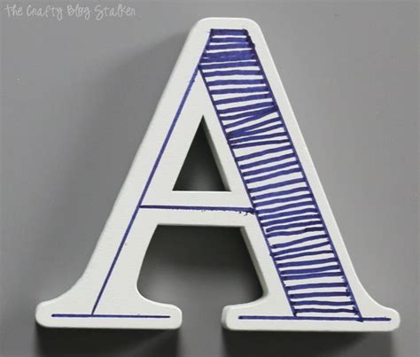 How To Decorate Monogram Letters For Wall Decor Painted Wood Letters