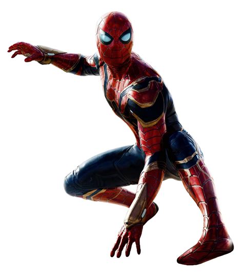 Spiderman Iron Spider Transparent By Asthonx1 On Deviantart