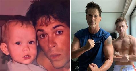 Rob Lowe And Son John Owens Cutest Moments Over The Years Photos