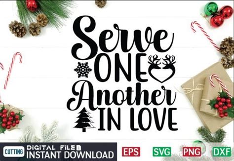 28 Serve One Another In Love Svg Designs And Graphics