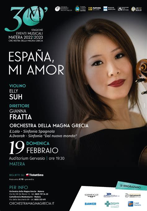 Espana Mi Amor Auditorium Gervasio Matera Orchestra Magna Grecia