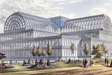 The exhibition took place from 1 may to 15 october 1851, and more than 14,000 exhibitors from around the world gathered in its 990,000 square feet (92,000 m2). CRYSTAL PALACE