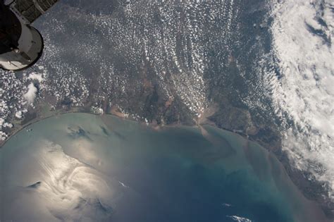 Sediment Plume From Above The Storm Reduce Flooding