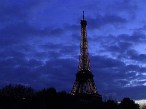 Eiffel Tower Purple Sky Flickr Photo Sharing