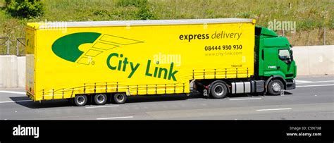 City Link Transport Business Operating Express Parcel Delivery Advert