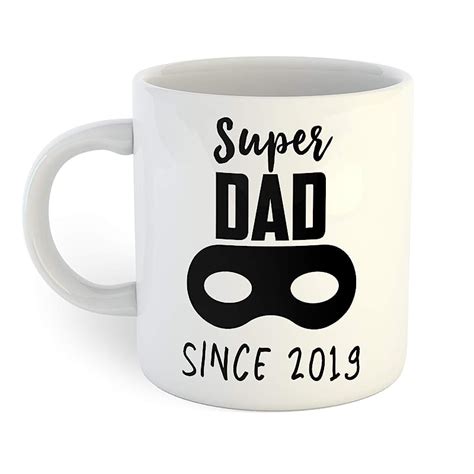Super Dad Personalized Coffee Mug Handmade