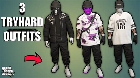 3 Tryhard Outfits Gta 5 Online Youtube