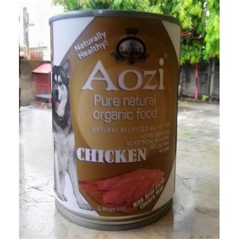 We bring you a list of foods you should never feed your dog, as well as several safe human foods. AoZi Organic All Natural Dog Food can | Shopee Philippines